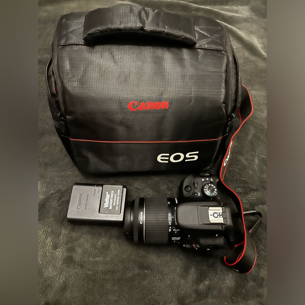 Canon EOS Rebel SL1 Digital SLR with 18-55mm STM Lens Mint Condition